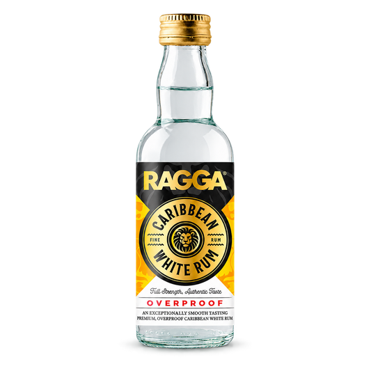 RAGGA Overproof White Rum 63% Abv