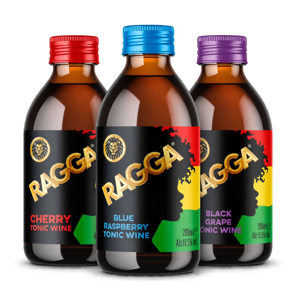 Ragga Mixed Tonic Wine Pack 200ml 16.5% Abv