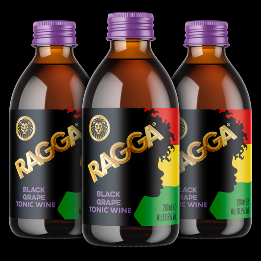 Ragga Tonic Black Grape 3 x 200ml 16.5% Abv