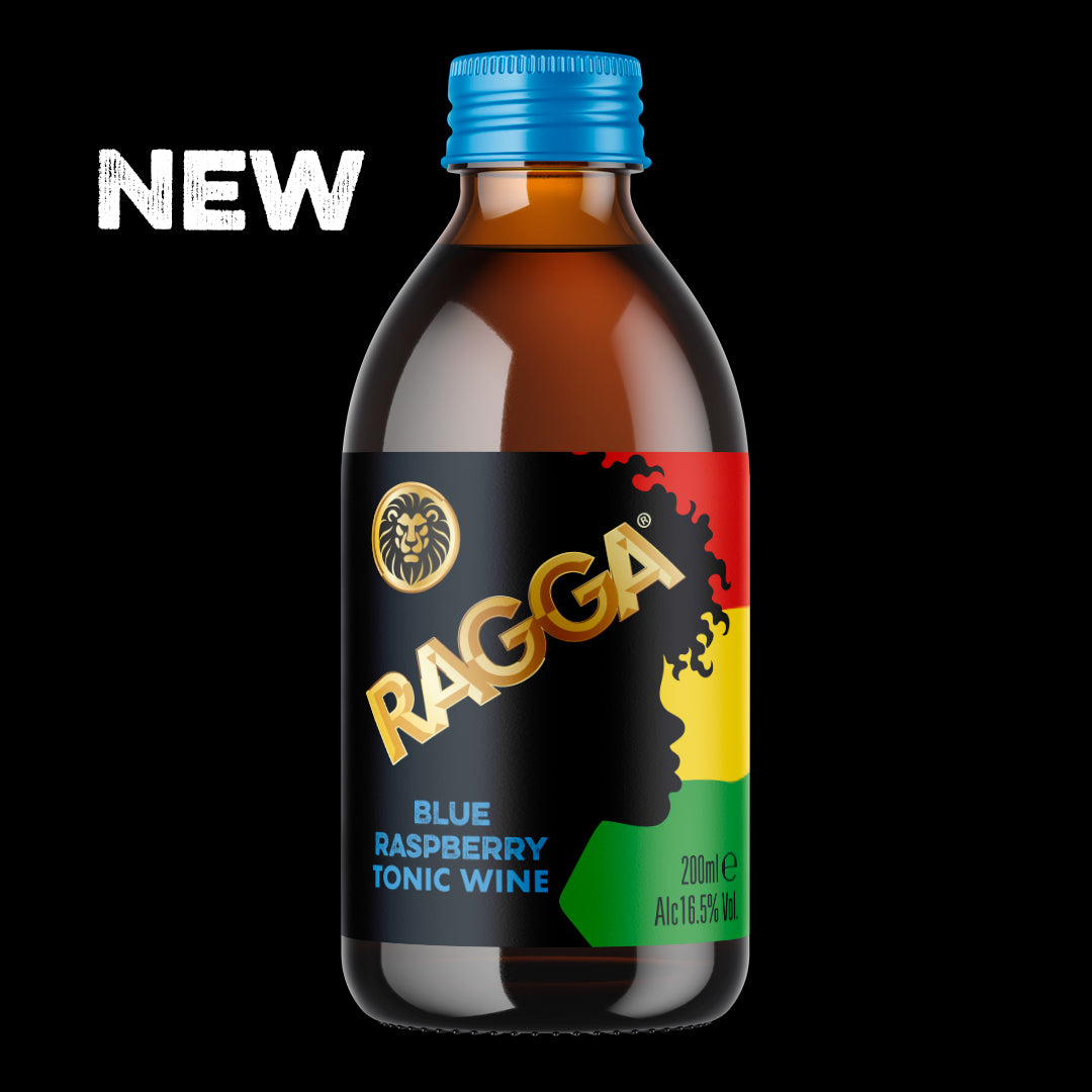 Ragga Tonic Blue Raspberry 200ml 16.5% Abv